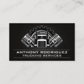 Carte De Visite Camion | Services de camionnage | Logistique (Devant)