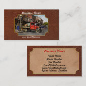 Carte De Visite Camion - Vaisselle de maison 1926 (Devant / Derrière)