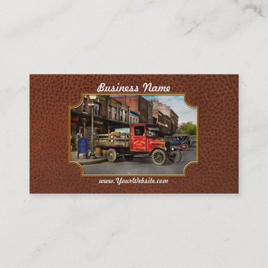 Carte De Visite Camion - Vaisselle de maison 1926 (Devant)