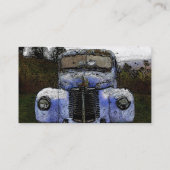 Carte De Visite Camion vintage (Dos)