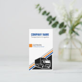 Carte De Visite Camionnage | Transport et logistique (Debout devant)