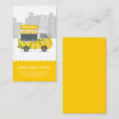 Carte De Visite Camionnette rue maïs sucré (Devant / Derrière)