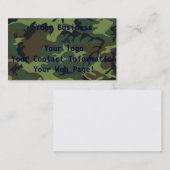 Carte De Visite Camo Jungle (Devant / Derrière)