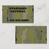 Carte De Visite Camo tactique (Devant / Derrière)