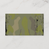 Carte De Visite Camo tactique (Dos)