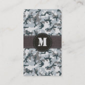 Carte De Visite Camouflage urbain (Dos)