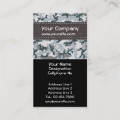 Carte De Visite Camouflage urbain (Devant)