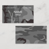 Carte De Visite Camouflage urbain (Devant / Derrière)