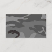 Carte De Visite Camouflage urbain (Dos)