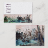 CARTE DE VISITE CAMPAGNE DE MAREMMA OR TOSCANE (Devant / Derrière)