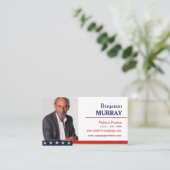 Carte De Visite Campagne politique personnalisée (Debout devant)