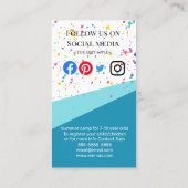 Carte De Visite campement d'été où les acclamations du camp de fil (Dos)