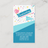 Carte De Visite campement d'été où les acclamations du camp de fil (Devant)