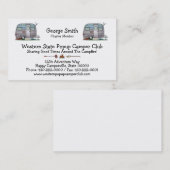 Carte De Visite Campeur de Serro Scotty (Devant / Derrière)