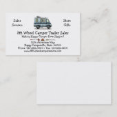 Carte De Visite Campeur rv de LeSharo de Winnebago (Devant / Derrière)
