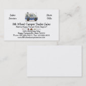 Carte De Visite Campeur rv HSH de Winnebago de Rialta (Devant / Derrière)