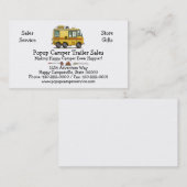 Carte De Visite Camping-car de GMC rv (Devant / Derrière)