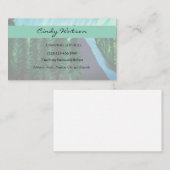 Carte De Visite camping services editable card (Devant / Derrière)