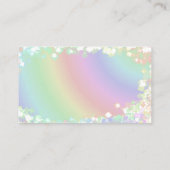 Carte De Visite camping services editable card (Dos)