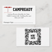 Carte De Visite CAMPREADY Coupon (Devant / Derrière)