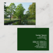Carte De Visite Canal (Devant / Derrière)