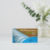 Carte De Visite Canalisation de mazout, d'essence et de mazout (Debout devant)