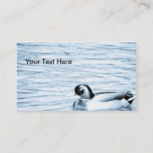 Carte De Visite Canard dans l'eau (Dos)