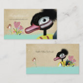Carte De Visite Canard Ducky (Devant / Derrière)