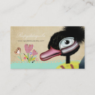 Carte De Visite Canard Ducky