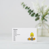 Carte De Visite Canard vilain (Debout devant)