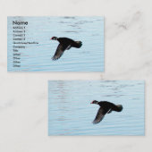 Carte De Visite Canard volant (Devant / Derrière)
