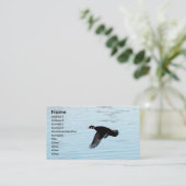 Carte De Visite Canard volant (Debout devant)