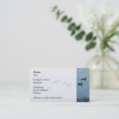 Carte De Visite Canards (Debout devant)