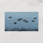 Carte De Visite Canards (Dos)