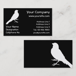 Carte De Visite Canari debout