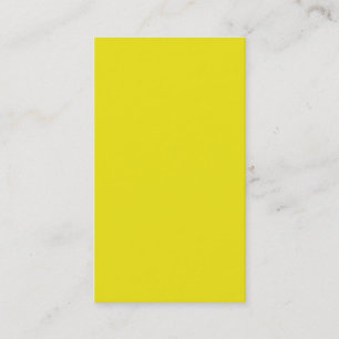 Carte De Visite Canary Jaune brillante mode Couleur Tendance 2014