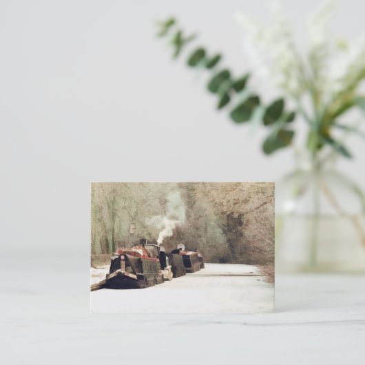 CARTE DE VISITE CANAUX (Debout devant)