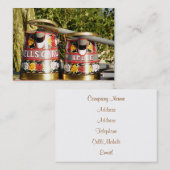 CARTE DE VISITE CANAUX (Devant / Derrière)