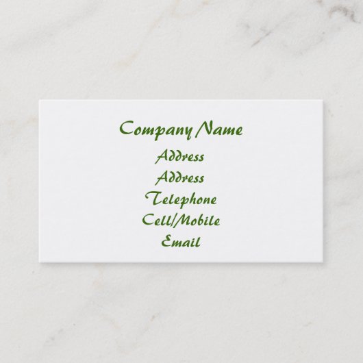 CARTE DE VISITE CANAUX (Devant)