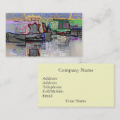 CARTE DE VISITE CANAUX (Devant / Derrière)