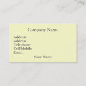 CARTE DE VISITE CANAUX (Dos)