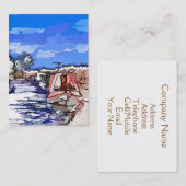 CARTE DE VISITE CANAUX (Devant / Derrière)