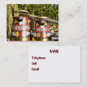 CARTE DE VISITE CANAUX (Devant / Derrière)