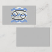 Carte De Visite Cancer (Devant / Derrière)