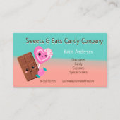 Carte De Visite Candy and Chocolate Company (Devant)
