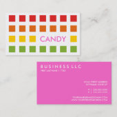 Carte De Visite CANDY (carrés mod) (Devant / Derrière)