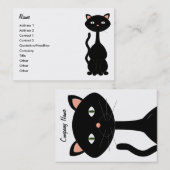 Carte De Visite Candy Kitty 2 (Devant / Derrière)