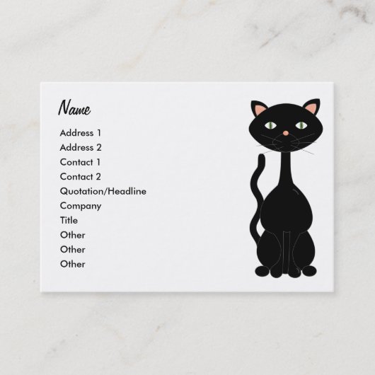 Carte De Visite Candy Kitty 2 (Devant)
