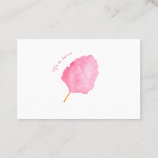 Carte De Visite Candyland (Dos)