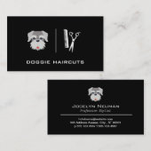 Carte De Visite Caniche | Gros (Devant / Derrière)